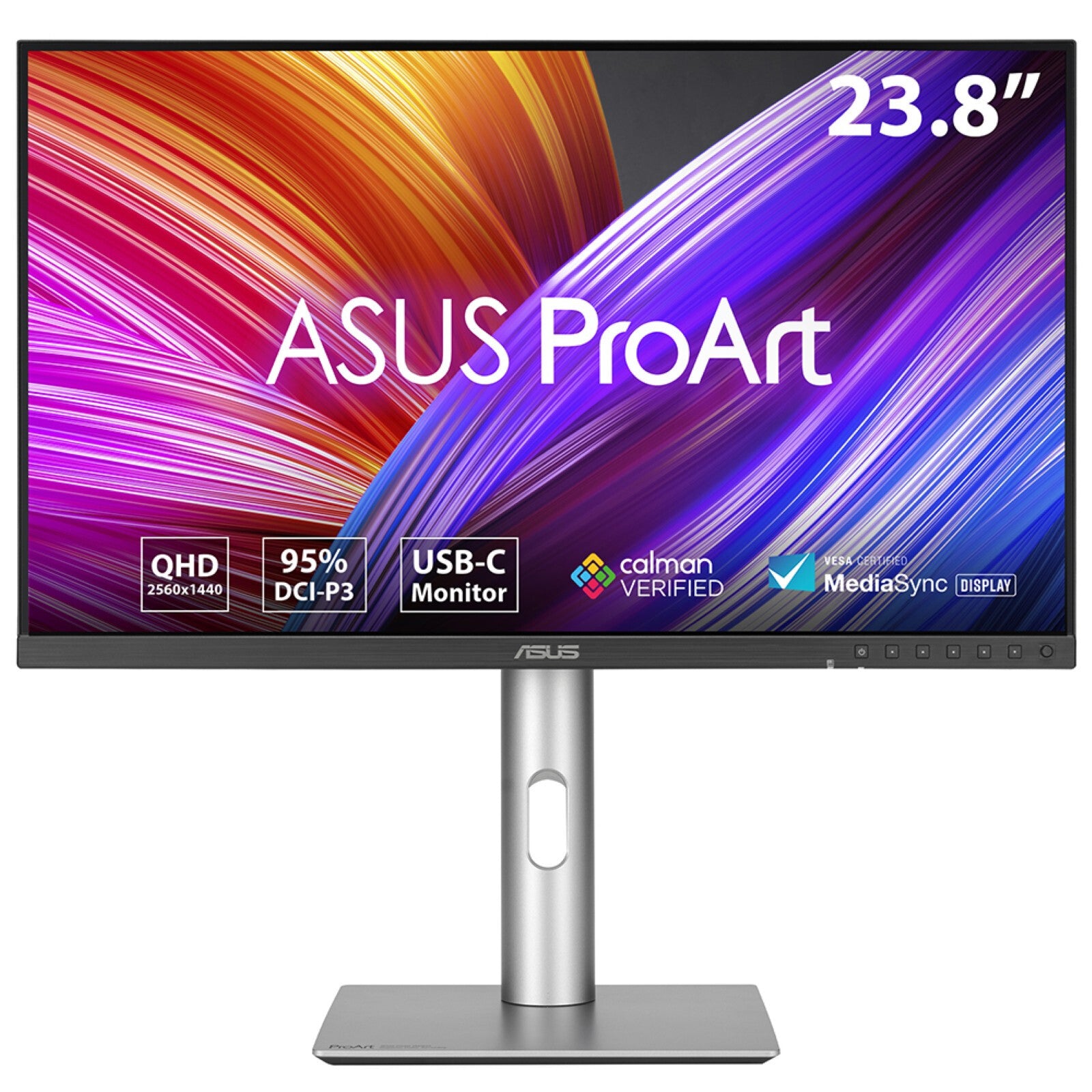 ASUS ProArt Display PA24ACRV computer monitor 60,5 cm (23.8") 2560 x 1440 Pixels Quad HD LCD Zwart