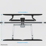 Neomounts DS70-810BL2 Monitorarm 17-32" - gasveer - ruimtebesparend - 180°-stop