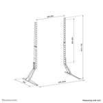 Neomounts DS45-430BL19 TV standaard 23-75"