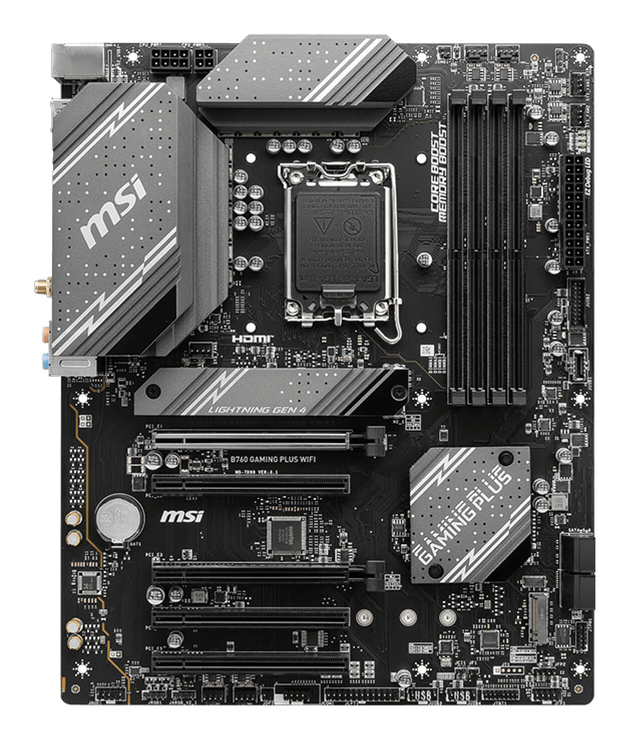 MSI B760 GAMING PLUS WIFI moederbord Intel B760 LGA 1700 ATX