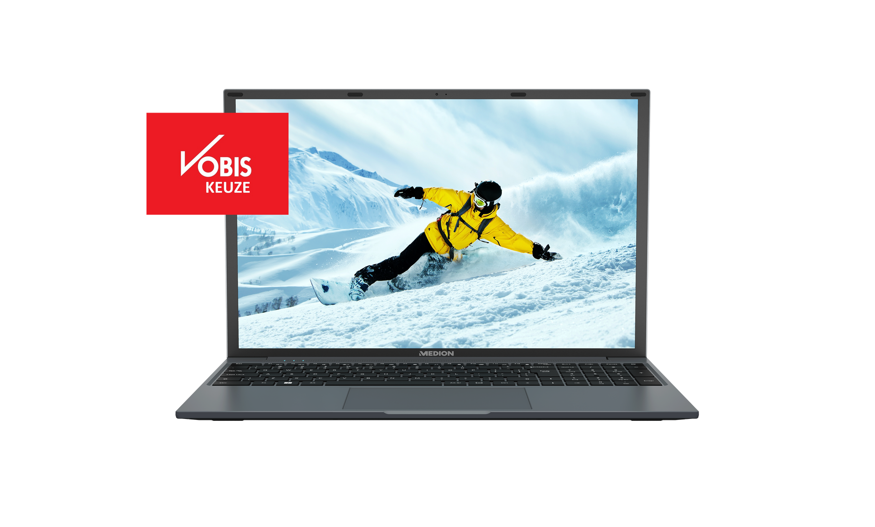MEDION AKOYA E16423 - Intel® Core™ i3 - 40,6 cm (16") Full HD+ Scherm - 8 GB -  256 GB - Windows 11 Home Blauw