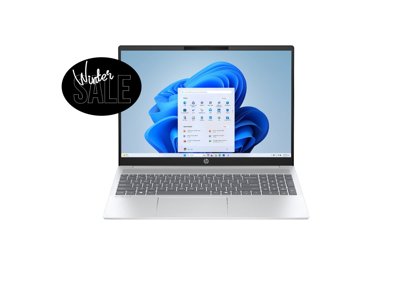 HP OmniBook 5 LaptopAI 16-af1070nd NL Intel Core Ultra 7 255U Laptop 40,6 cm (16") 2K 16 GB LPDDR5x-SDRAM 512 GB SSD Wi-Fi 6 (802.11ax) Windows 11 Home AI PC Zilver