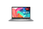 MSI Modern 15 F13MG-430NL Intel® Core™ i5 i5-1334U Laptop 39,6 cm (15.6") Full HD 16 GB DDR4-SDRAM 512 GB SSD Wi-Fi 6E (802.11ax) Windows 11 Home Zilver