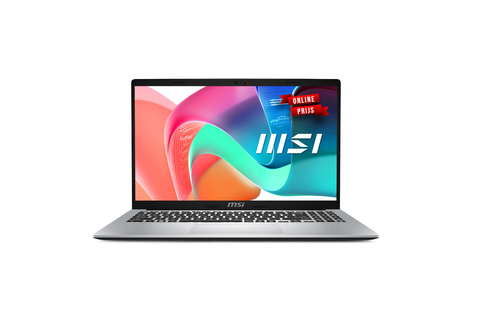 MSI Modern 15 F13MG-430NL Intel® Core™ i5 i5-1334U Laptop 39,6 cm (15.6") Full HD 16 GB DDR4-SDRAM 512 GB SSD Wi-Fi 6E (802.11ax) Windows 11 Home Zilver