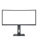 AOC CU34P3CV computer monitor 86,4 cm (34") 3440 x 1440 Pixels UltraWide Quad HD LED Zwart