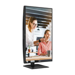 AOC E4 Q27E4CV computer monitor 68,6 cm (27") 2560 x 1440 Pixels Quad HD LED Zwart