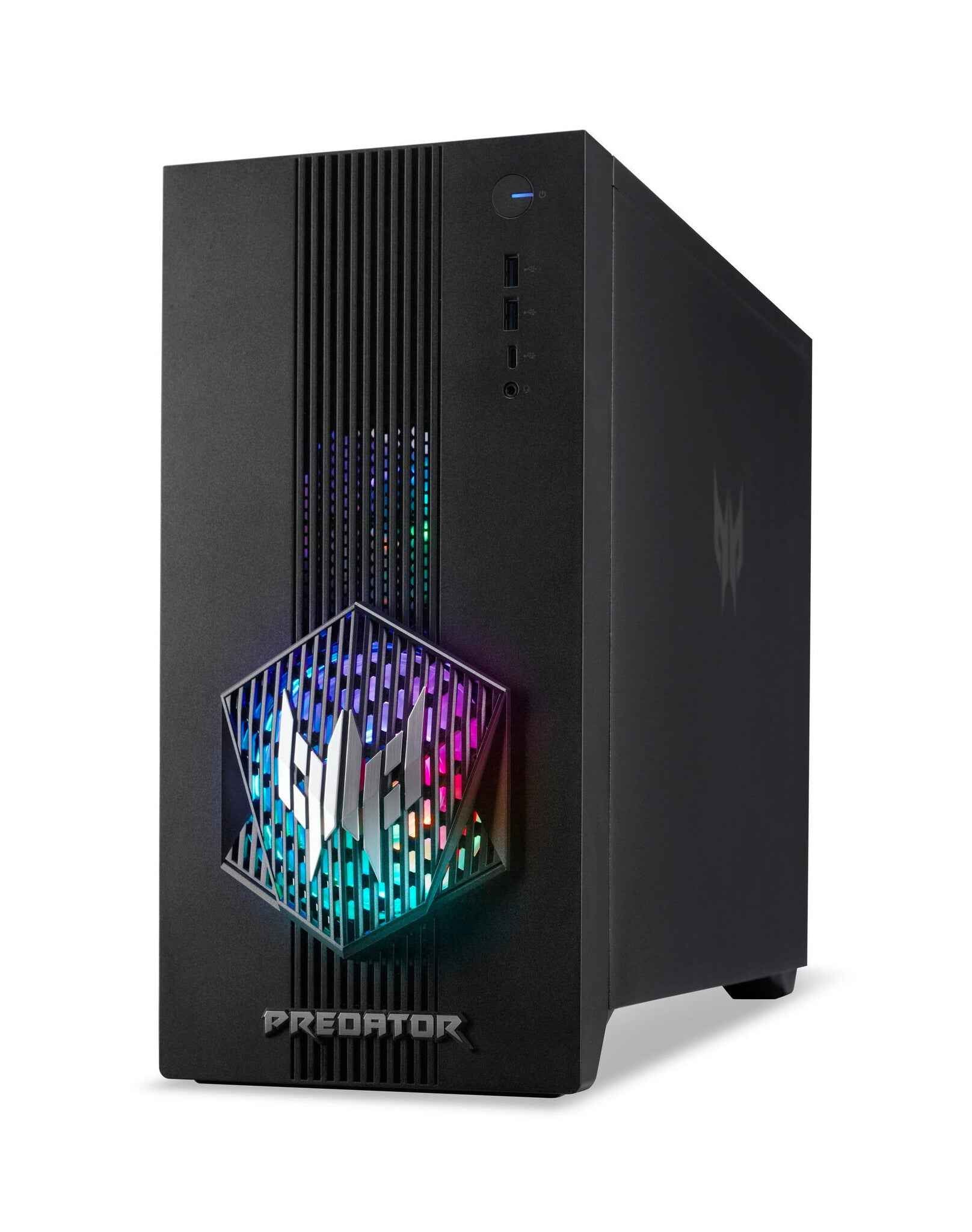Acer Predator PO3-665 Intel Core Ultra 7 265F 16 GB DDR5-SDRAM 1 TB SSD NVIDIA GeForce RTX 5060 Ti Windows 11 Home Desktop PC Zwart