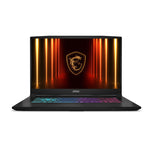 MSI Katana 17 HX B14WGK-264NL Intel® Core™ i7 i7-14650HX Laptop 43,9 cm (17.3") Full HD 16 GB DDR5-SDRAM 1 TB SSD NVIDIA GeForce RTX 5070 Wi-Fi 6E (802.11ax) Windows 11 Home Zwart