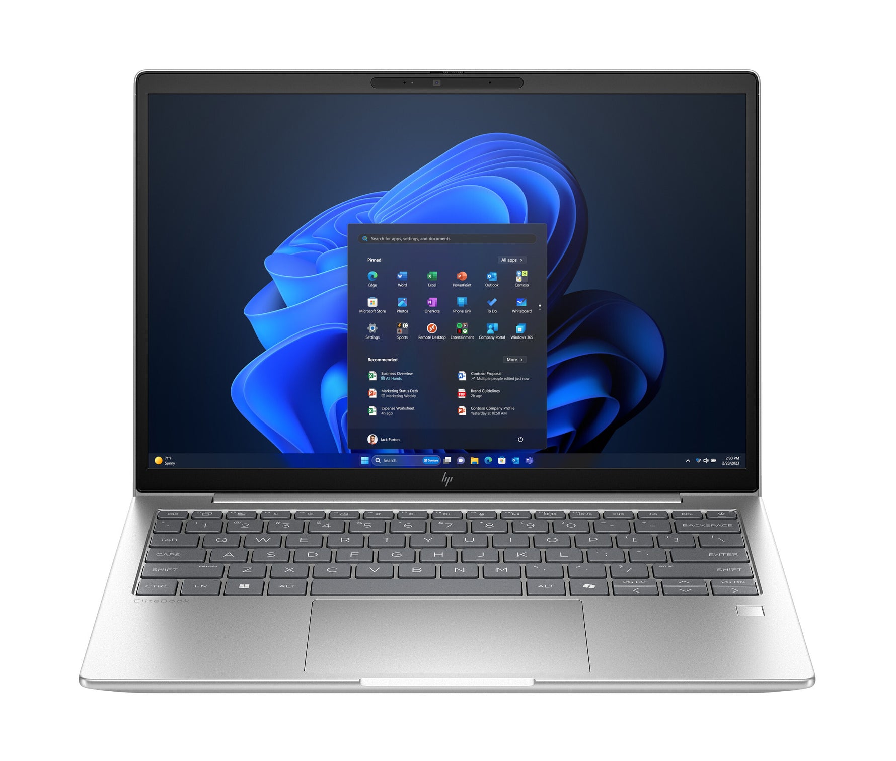 HP EliteBook 6 G1i AI Wolf Pro Security Edition Intel Core Ultra 5 225U Laptop 33,8 cm (13.3") WUXGA 16 GB DDR5-SDRAM 512 GB SSD Wi-Fi 6E (802.11ax) Windows 11 Pro AI PC Zilver
