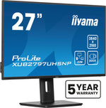 iiyama ProLite XUB2797UHSNP-B1 computer monitor 68,6 cm (27") 3840 x 2160 Pixels 4K Ultra HD LED Zwart