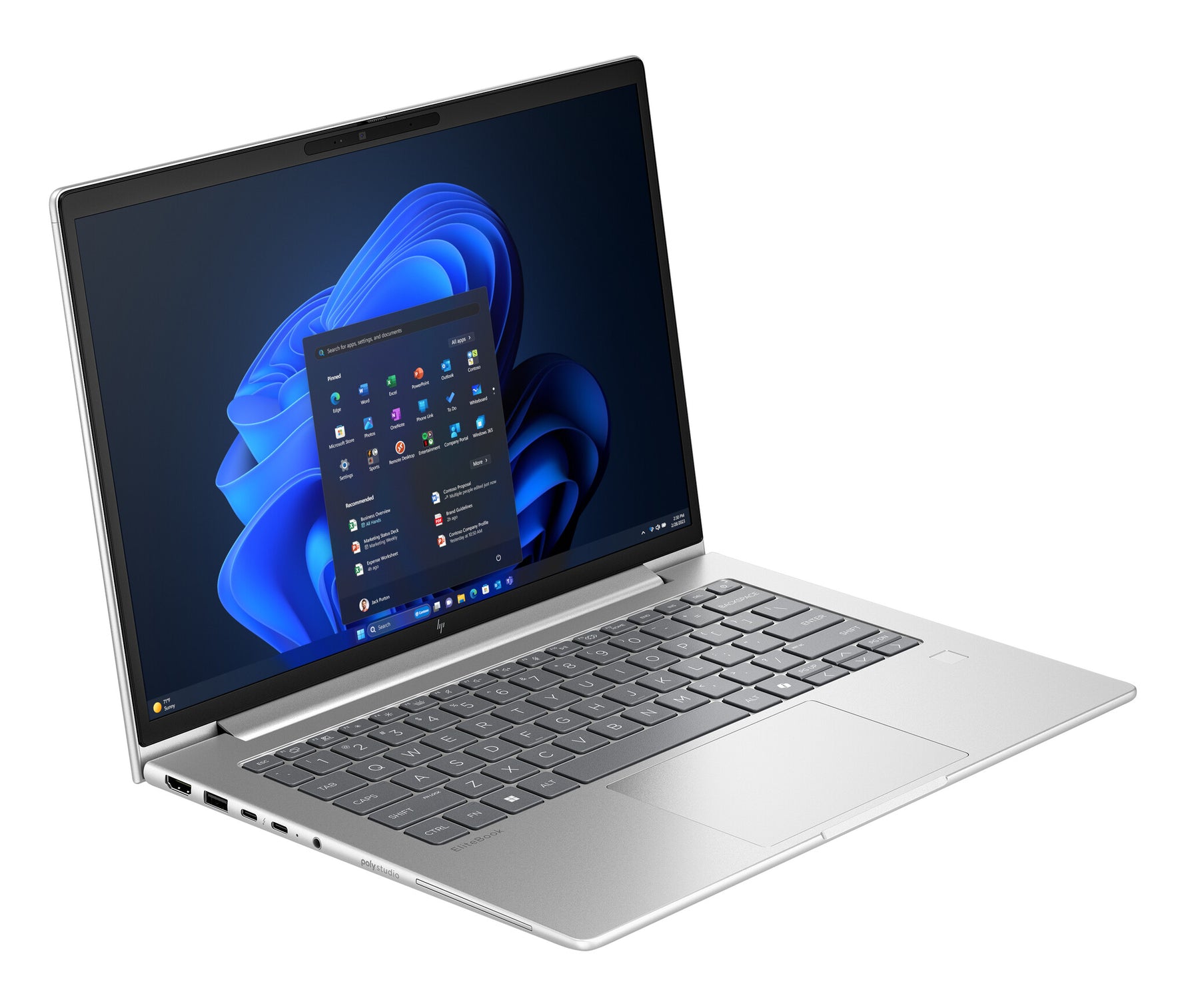 HP EB6G1i14 U5 235U 14 16GB/512 PC Intel Core Ultra 5 Laptop 35,6 cm (14") WUXGA DDR5-SDRAM 512 GB SSD Wi-Fi 6E (802.11ax) Windows 11 Pro AI PC Zilver