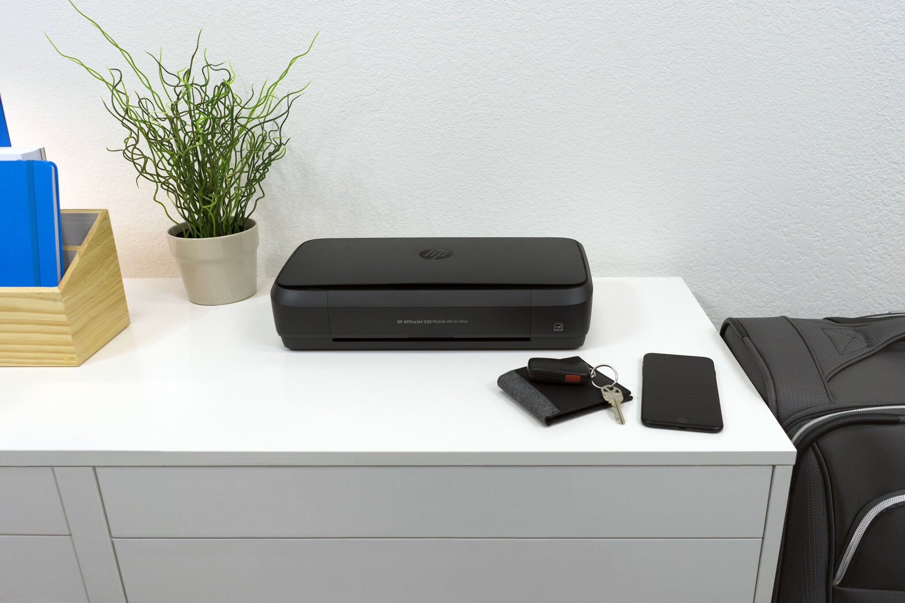 HP OfficeJet Mobile 250 Draadloos All-in-One Kleur Printer, Kopieerapparaat, scanner