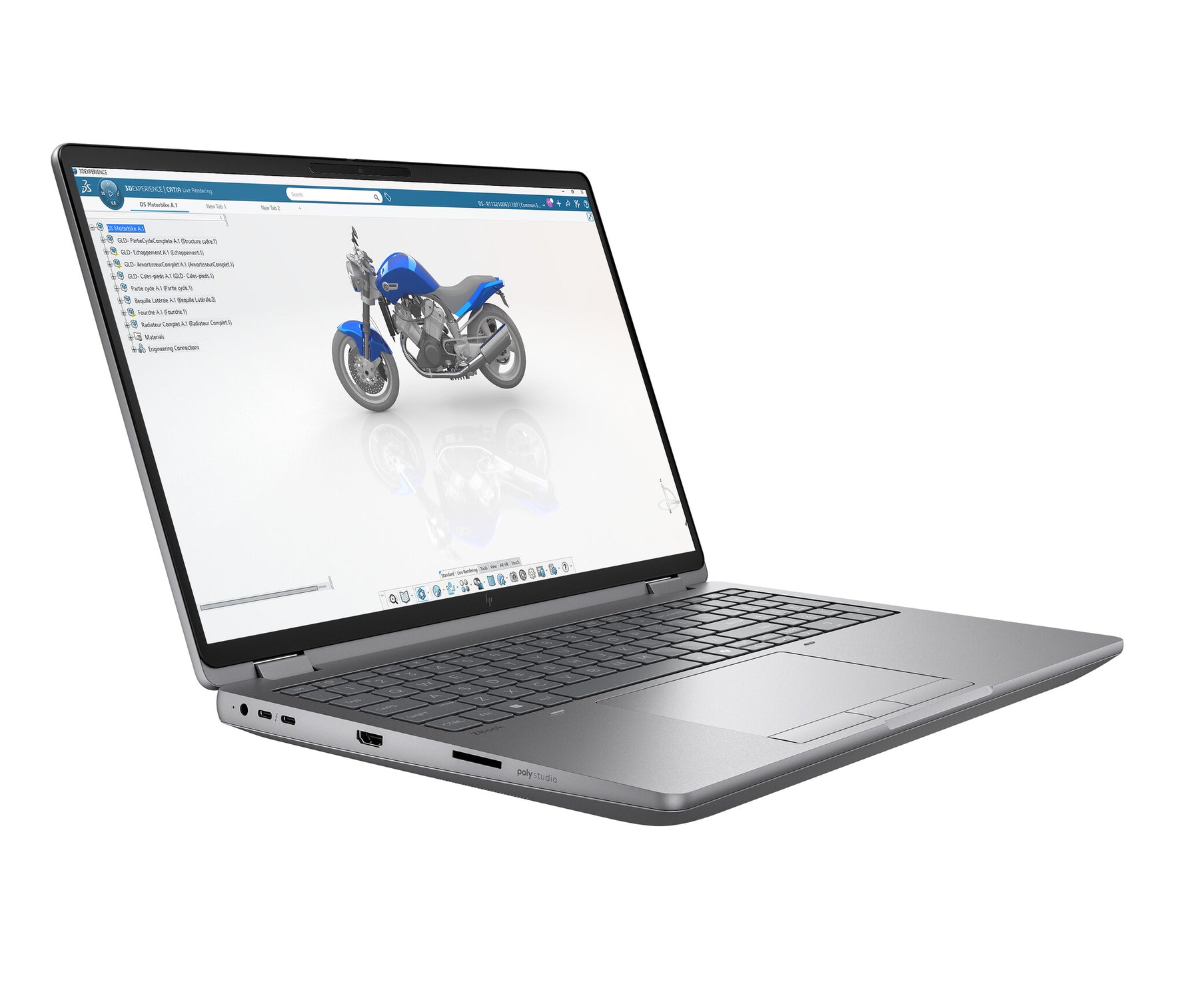HP ZBook Fury G1i Wolf Pro Security Edition - Data Science Intel Core Ultra 9 285HX Mobiel werkstation 40,6 cm (16") WUXGA 32 GB DDR5-SDRAM 1 TB SSD NVIDIA RTX PRO 2000 Blackwell Wi-Fi 7 (802.11be) Windows 11 Pro AI Workstation, AI PC Zilver