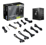 MSI MAG A750GL PCIE5 II power supply unit 750 W 20+4 pin ATX ATX Zwart