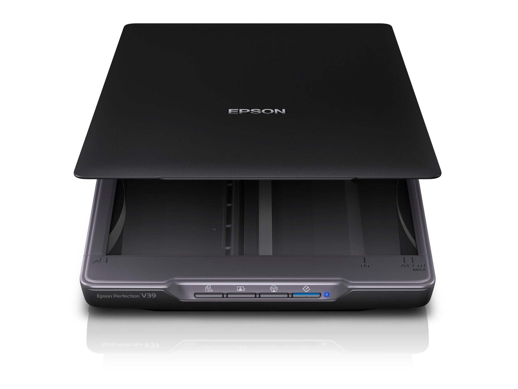 Epson Perfection V39II A4 flatbed foto- en documentscanner met standaard