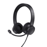 Trust Ayda ENC-headset - Hoofdtelefoon met omgevingsgeluidonderdrukking - USB-aansluiting - Microfoon met ENC - Zwart