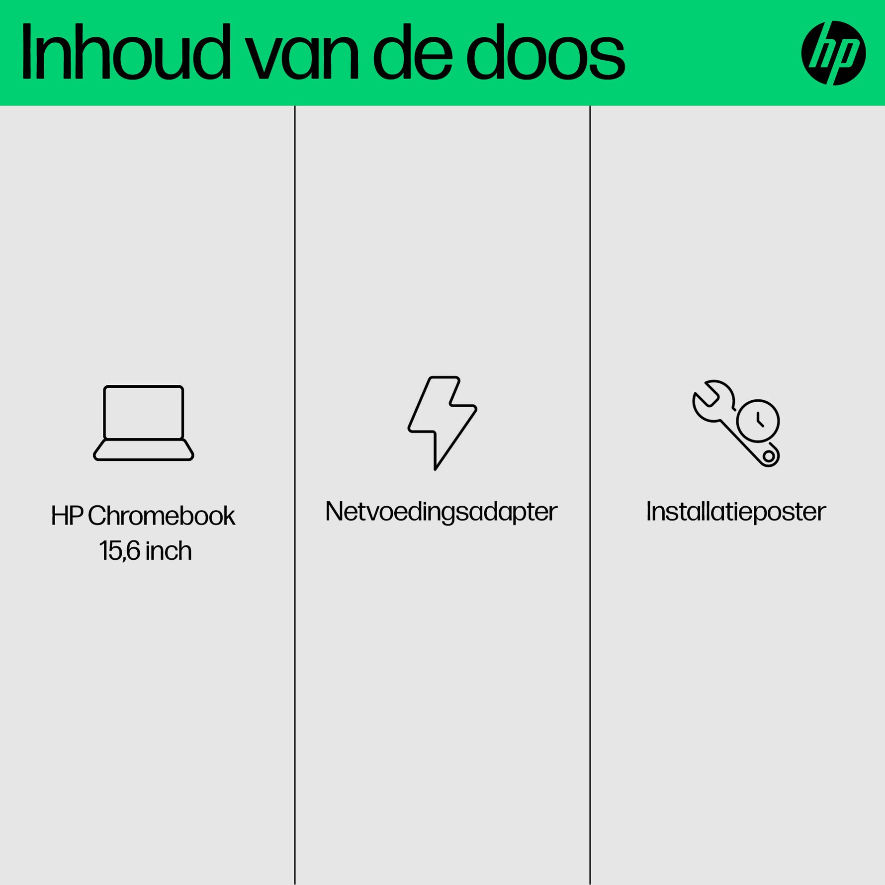 HP Chromebook 15a-nb0240nd Intel® Core™ i3 i3-N305 39,6 cm (15.6