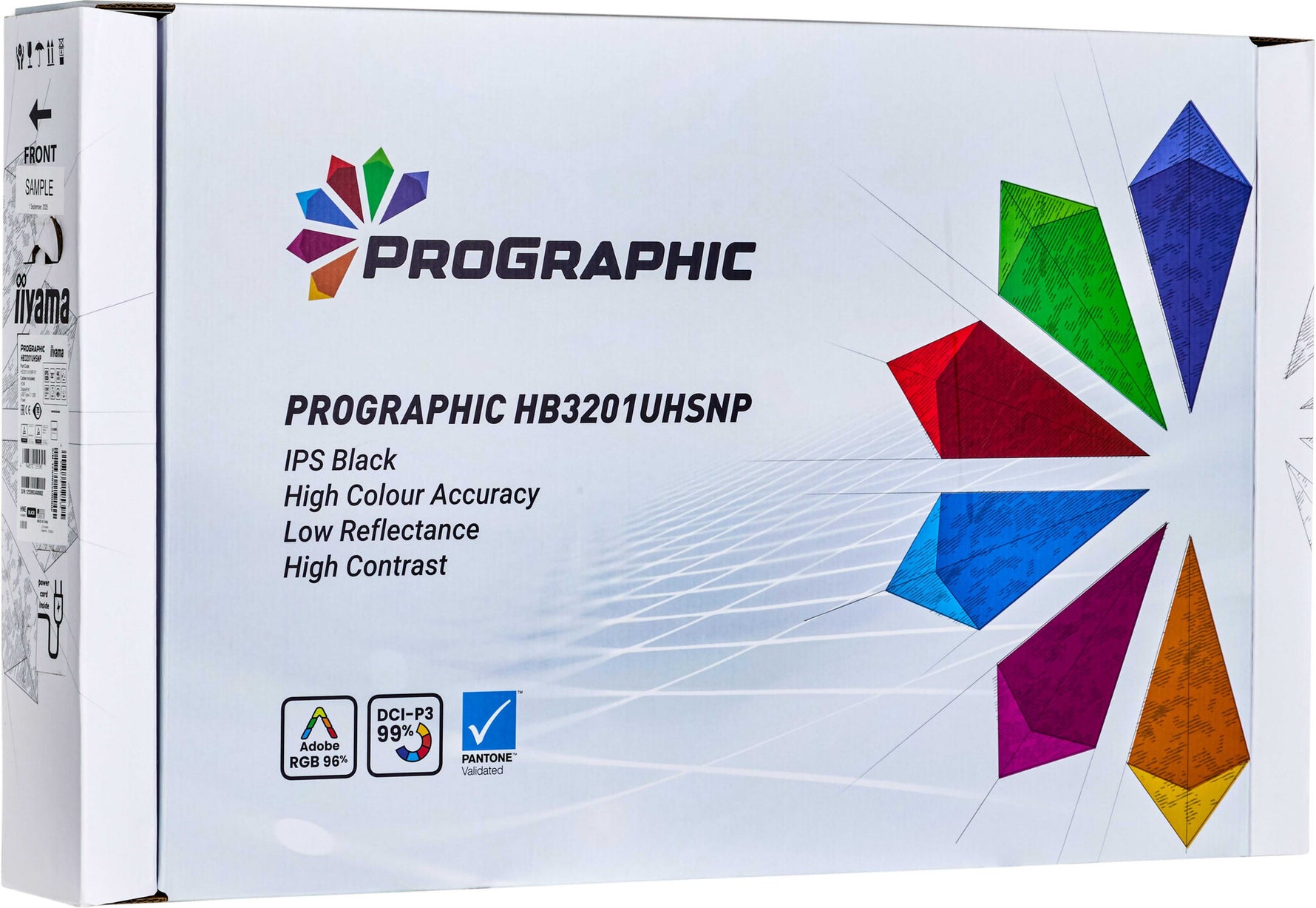 iiyama ProGraphic HB3201UHSNP-B1 computer monitor 80 cm (31.5") 3840 x 2160 Pixels 4K Ultra HD Zwart