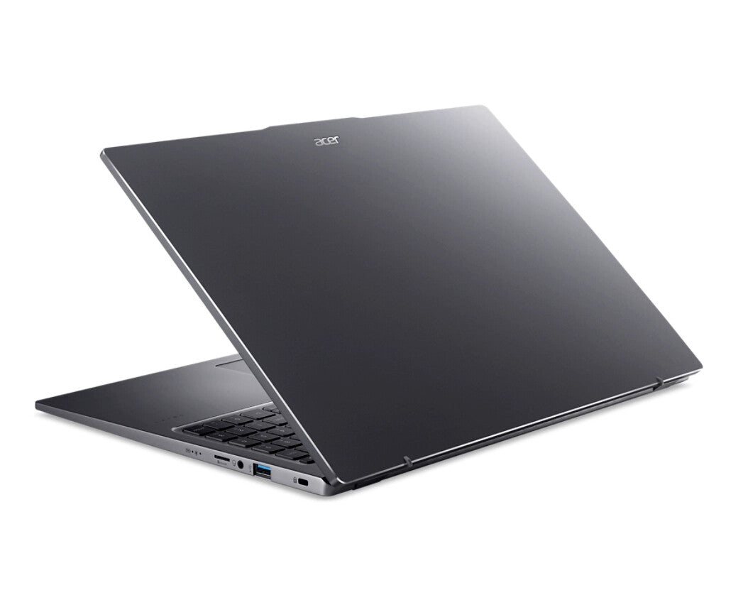 Acer Swift Go 16 SFG16-72-56FG Intel Core Ultra 5 125U Laptop 40,6 cm (16") WQXGA+ 16 GB LPDDR5x-SDRAM 512 GB SSD Wi-Fi 6E (802.11ax) Windows 11 Home Grijs