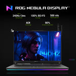 ASUS ROG Strix G16 G614FR-S5013W Copilot+ PC AMD Ryzen™ 9 Laptop 40,6 cm (16") WQXGA 32 GB DDR5-SDRAM 2 TB SSD NVIDIA GeForce RTX 5070 Ti Wi-Fi 6E (802.11ax) Windows 11 Home Nederlands Zwart, Groen, Grijs