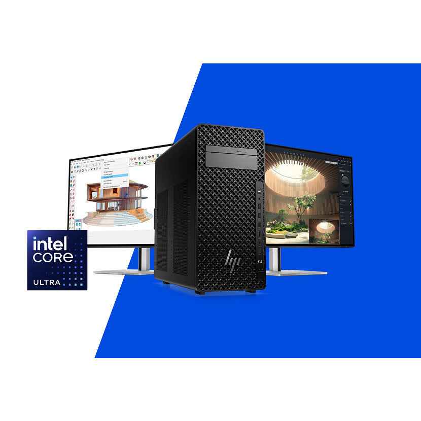 HP Z2 Tower G1i Wolf Pro Security Edition Intel Core Ultra 9 285K 64 GB DDR5-SDRAM 1 TB SSD NVIDIA RTX 2000 Ada Windows 11 Pro Workstation AI Workstation, AI PC Zwart