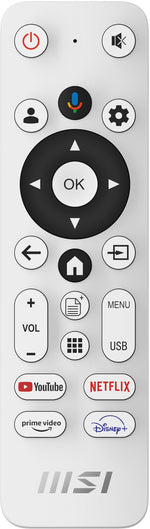 MSI Modern MD272UPSW computer monitor 68,6 cm (27") 3840 x 2160 Pixels 4K Ultra HD Wit