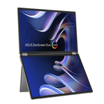 ASUS ZenScreen Duo OLED MQ149CD computer monitor 35,6 cm (14") 1920 x 1200 Pixels WUXGA Zilver