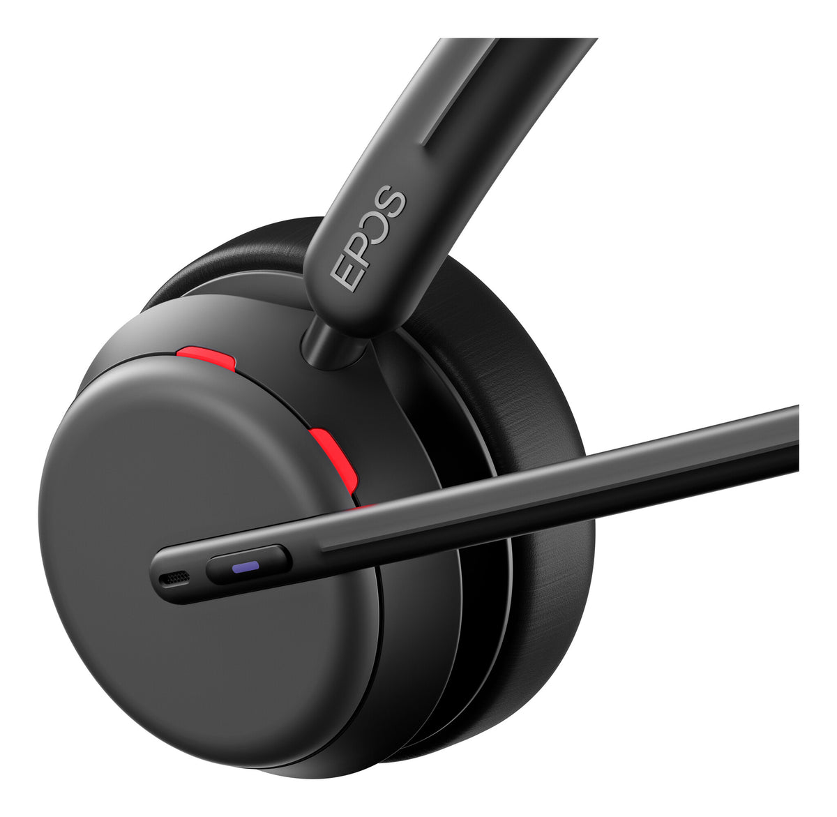 EPOS IMPACT 1000 MS UC ANC WL USB-C+A Headset Draadloos Hoofdband Kantoor/callcenter USB Type-C Bluetooth Zwart