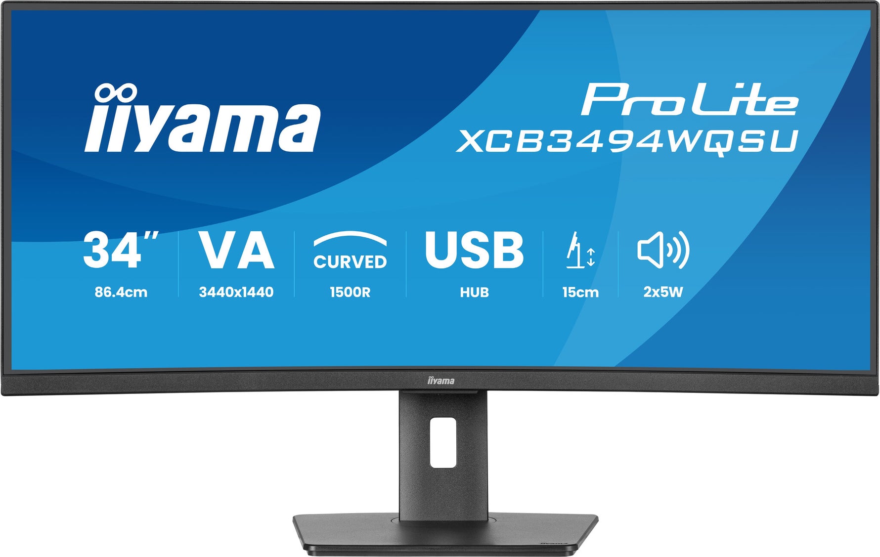 iiyama ProLite XCB3494WQSU-B1 computer monitor 86,4 cm (34