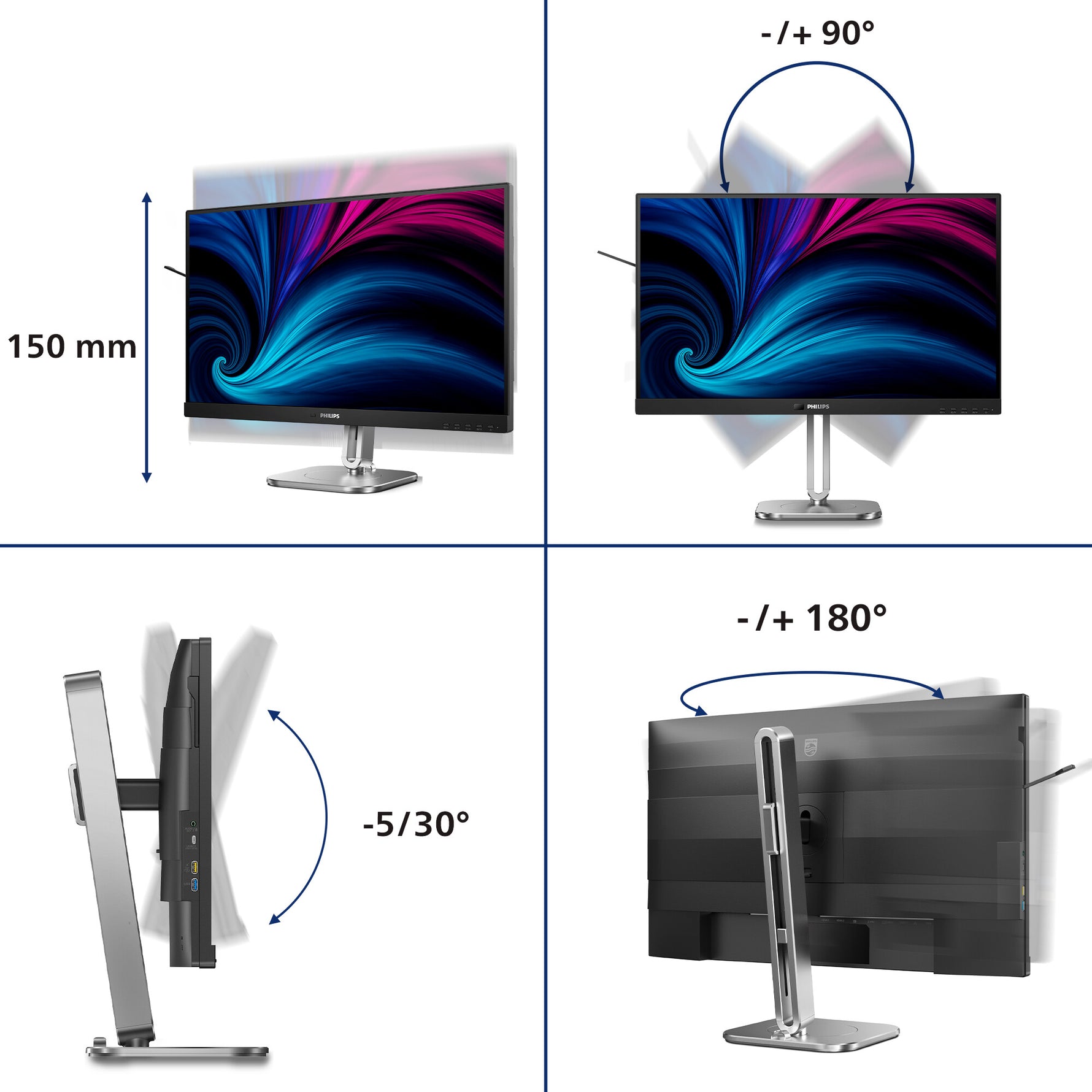 Philips 6000 series 27B2U6903/00 computer monitor 68,6 cm (27