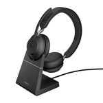 Jabra Evolve2 65 Headset Draadloos Hoofdband Kantoor/callcenter USB Type-C Bluetooth Oplaadhouder Zwart