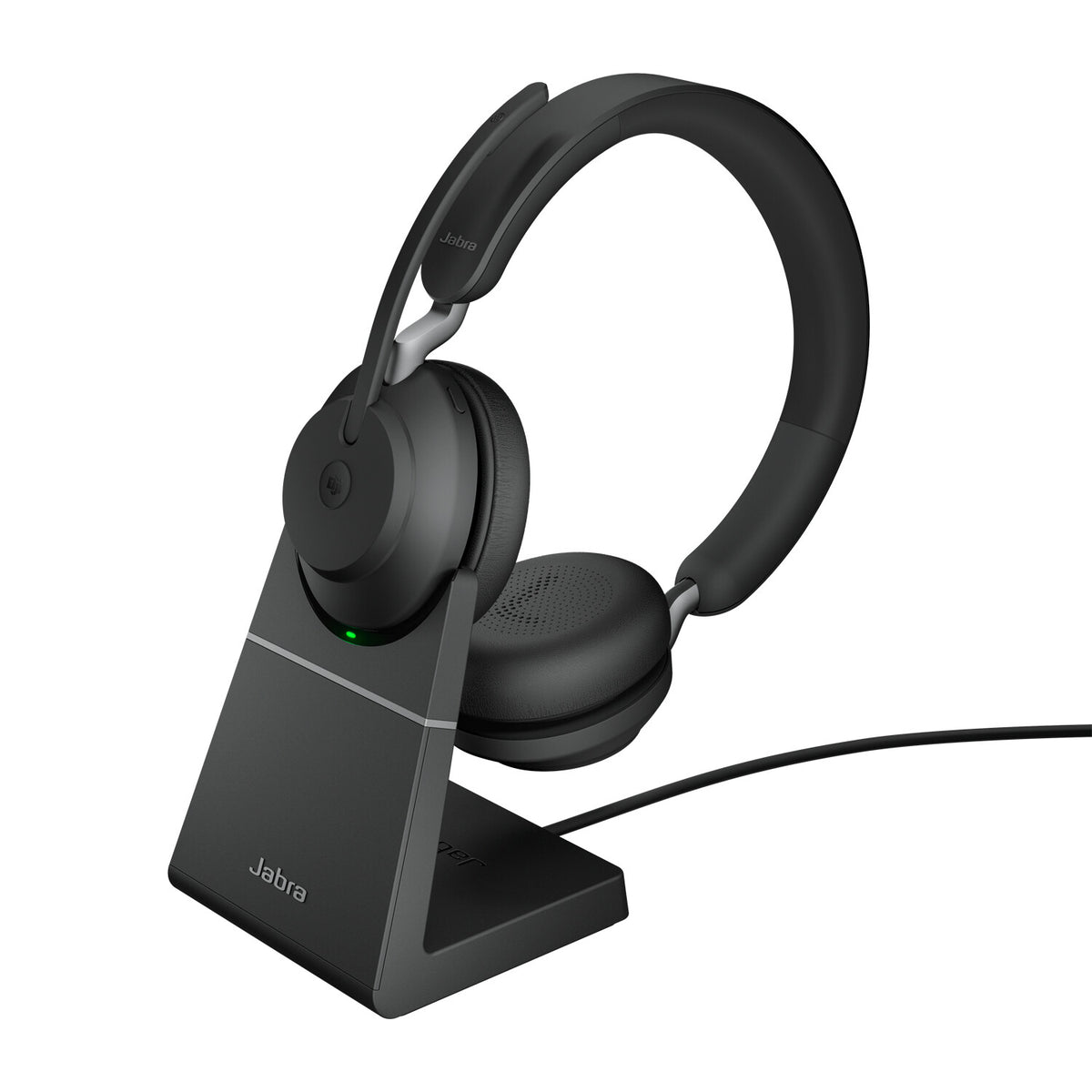 Jabra Evolve2 65 Headset Draadloos Hoofdband Kantoor/callcenter USB Type-C Bluetooth Oplaadhouder Zwart