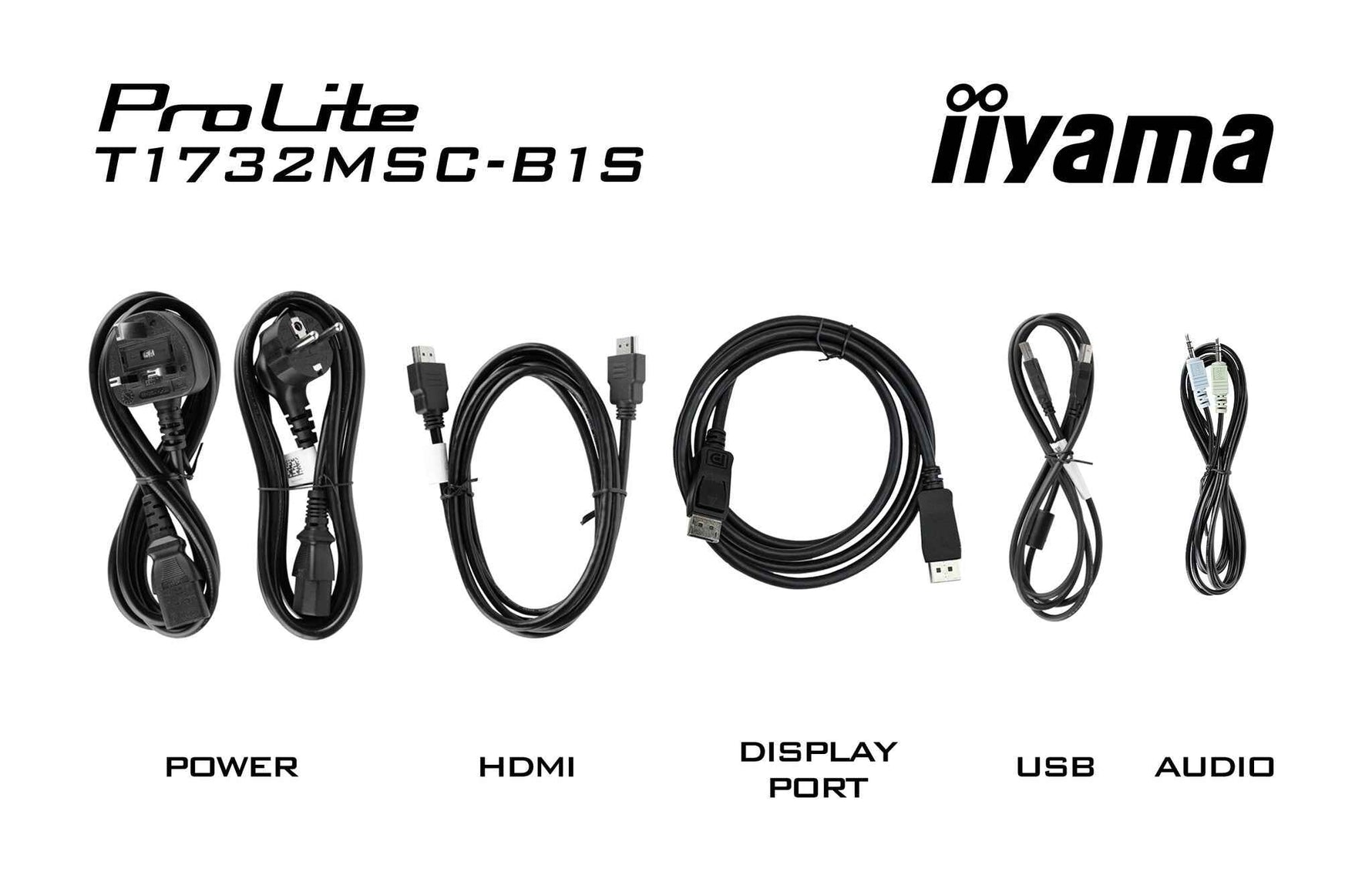 iiyama ProLite computer monitor 43,2 cm (17") 1280 x 1024 Pixels LED Touchscreen Tafel Zwart