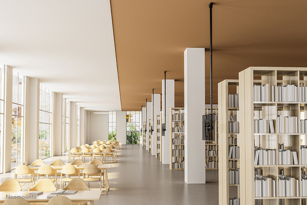 Neomounts CL35-440BL16XL Monitor/TV-beugel plafond 37-70