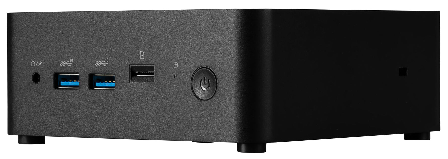 MSI CUBI NUC 1MG-244BEU PC/workstation barebone 0.84L sized PC Zwart 100U Intel SoC