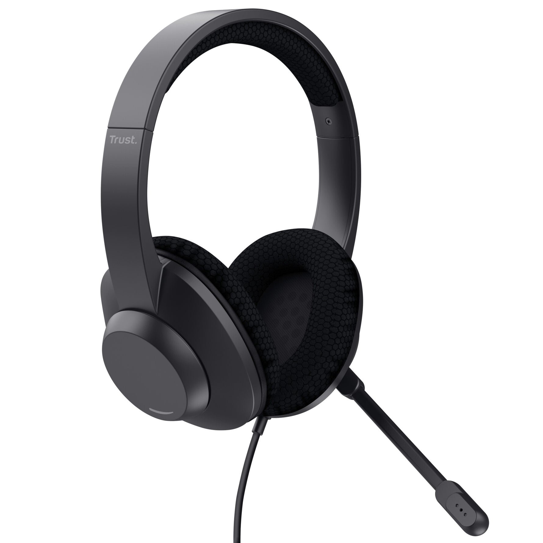 Trust Ayda Max Headset Bedraad Hoofdband Oproepen/muziek USB Type-C / USB Type-A Zwart