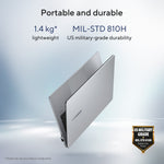 ASUS ExpertBook P1 P1403CVA-S61515X Intel Core 7 240H Laptop 35,6 cm (14") Full HD 16 GB DDR5-SDRAM 512 GB SSD Wi-Fi 6 (802.11ax) Windows 11 Pro Grijs QWERTY US International