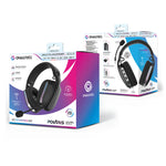 Oniverse Polaris Headset Bedraad en draadloos Hoofdband Gamen USB Type-C / USB Type-A Bluetooth Zwart