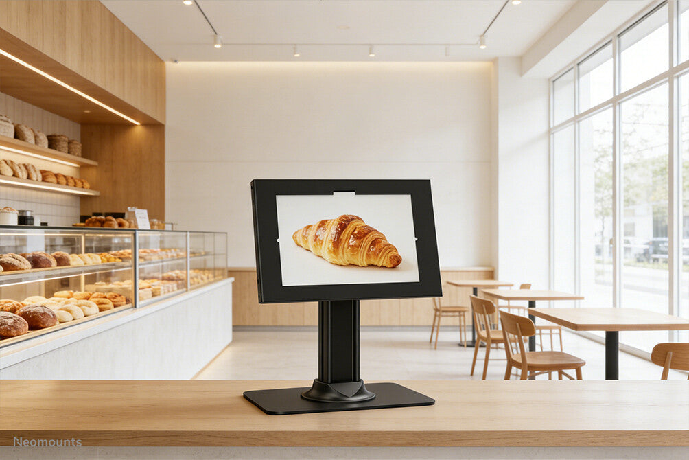 Neomounts DS15-631BL1 Tablet standaard bureau - max 3 kg - vergrendelbaar