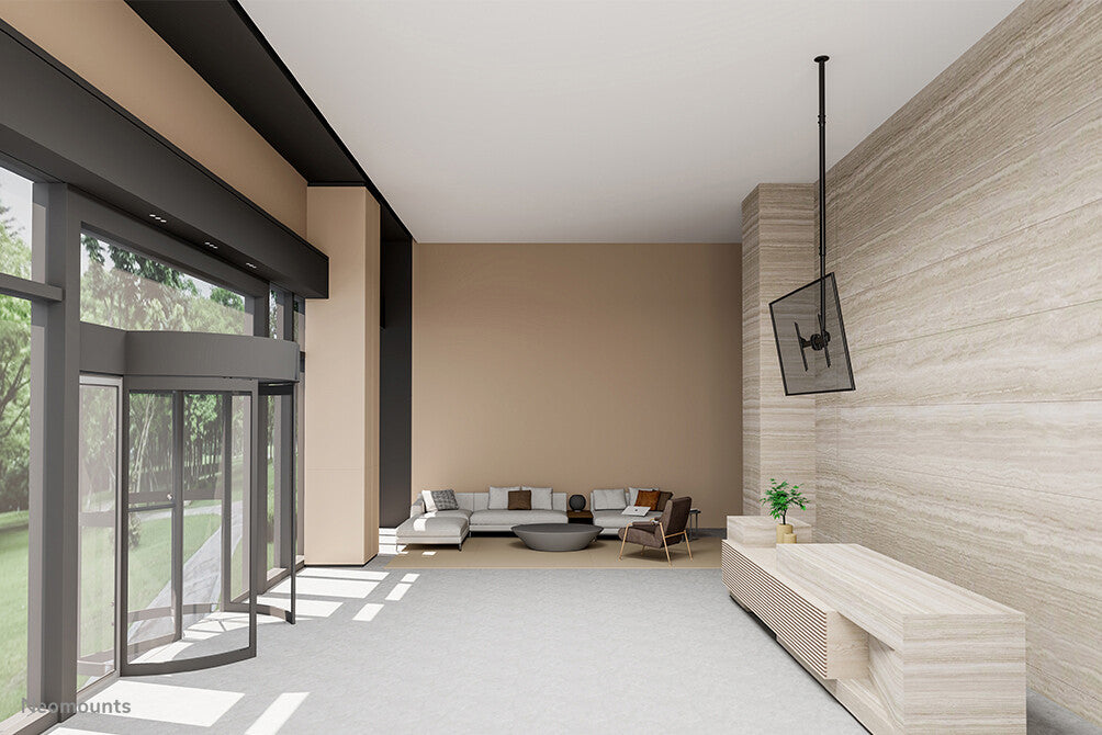 Neomounts CL35-440BL16XL Monitor/TV-beugel plafond 37-70