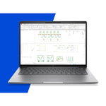 HP ZBook 8 Z8G2i14 U7 356H 14 32GB/1T PC BESgl Copilot+ PC Intel Core Ultra 7 Mobiel werkstation 35,6 cm (14") Touchscreen WUXGA DDR5-SDRAM 1 TB SSD NVIDIA RTX PRO 500 Blackwell Wi-Fi 7 (802.11be) Windows 11 Pro AI Workstation, AI PC Zilver