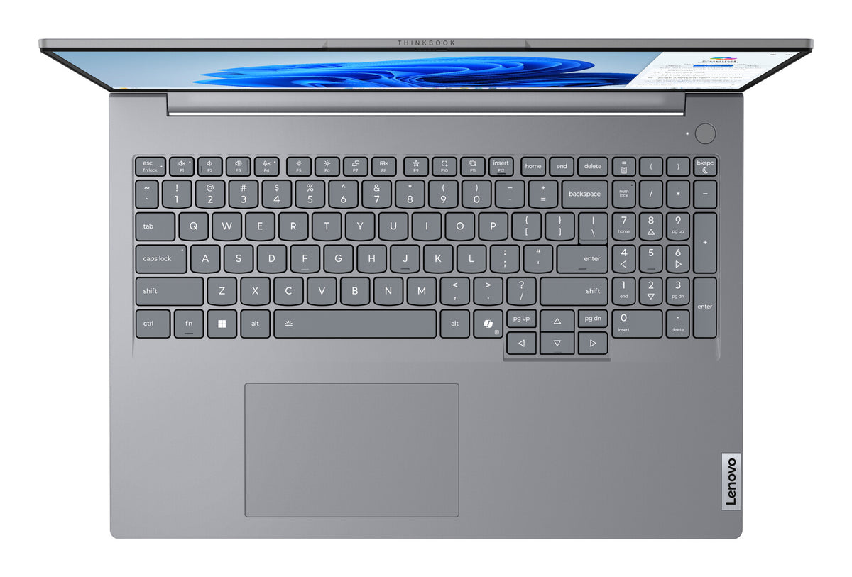 Lenovo ThinkBook 16 G8 IAL Intel Core Ultra 9 185H Laptop 40,6 cm (16") WUXGA 16 GB DDR5-SDRAM 512 GB SSD Wi-Fi 6E (802.11ax) Windows 11 Pro Grijs Belgisch