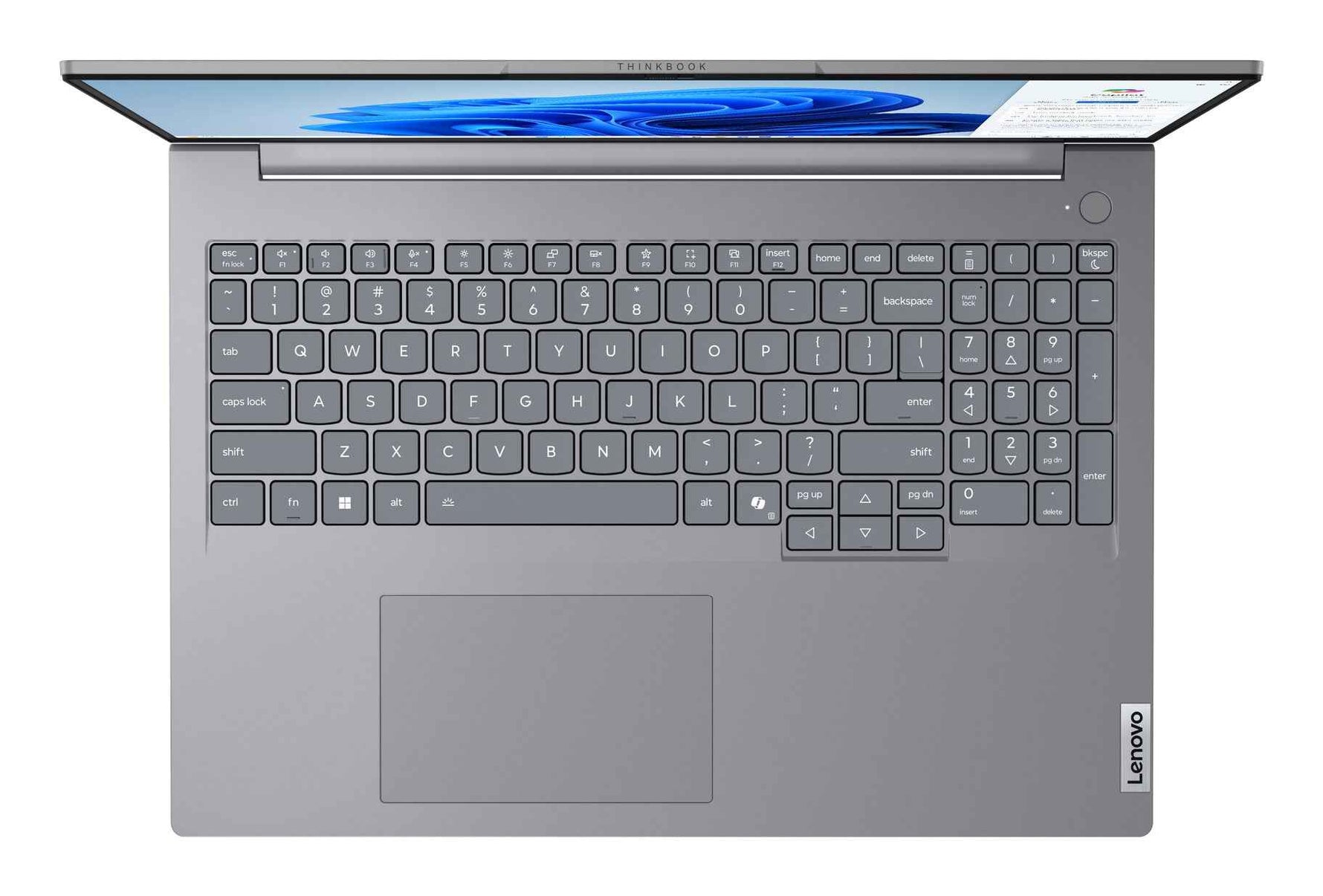 Lenovo ThinkBook 16 G8 IAL Intel Core Ultra 5 135H Laptop 40,6 cm (16") WUXGA 16 GB DDR5-SDRAM 512 GB SSD Wi-Fi 6E (802.11ax) Windows 11 Pro Engels Grijs