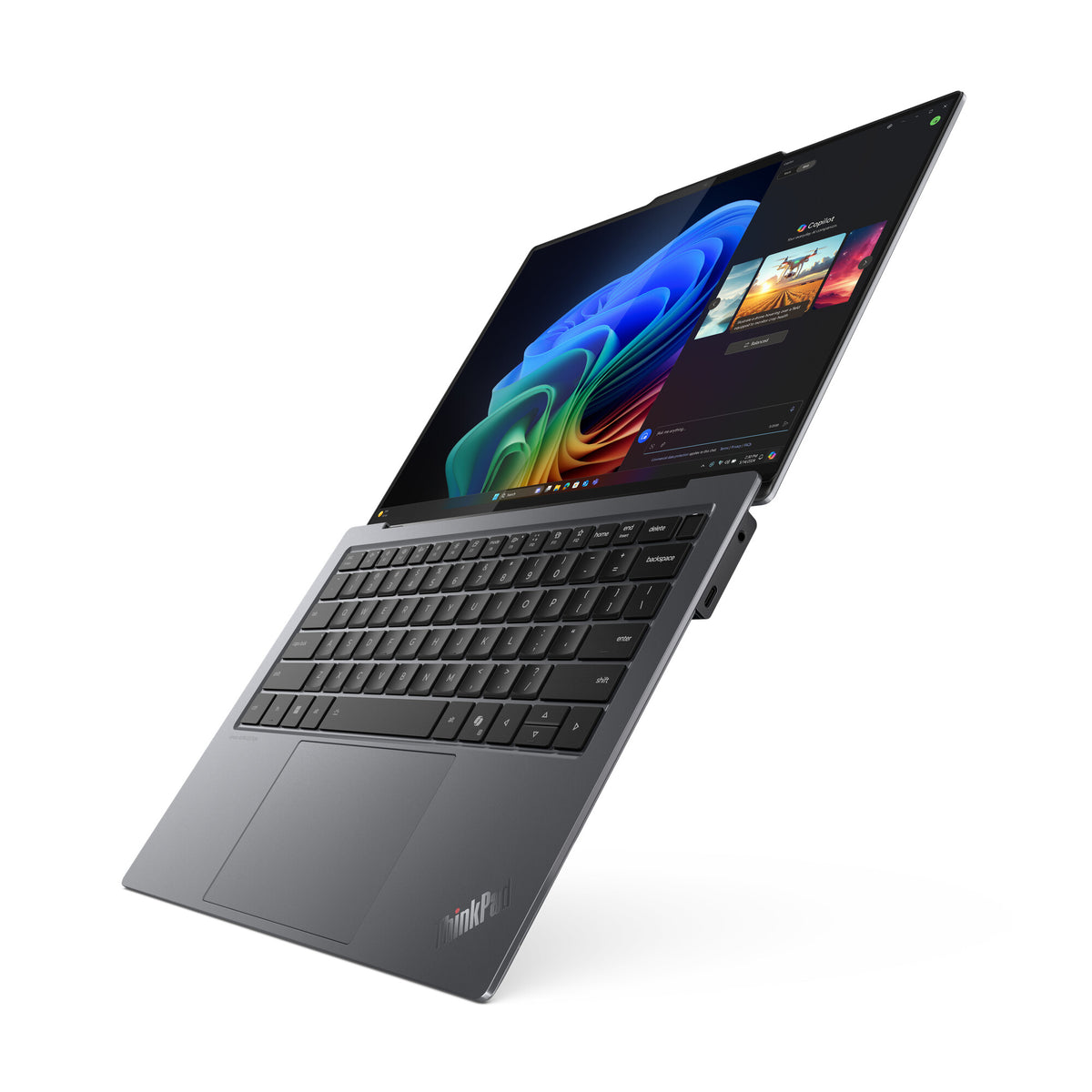 Lenovo ThinkPad X9-14 Gen 1 Aura Edition Copilot+ PC Intel Core Ultra 7 258V Laptop 35,6 cm (14") Touchscreen 2.8K 32 GB LPDDR5x-SDRAM 512 GB SSD Wi-Fi 7 (802.11be) Windows 11 Pro Engels Grijs