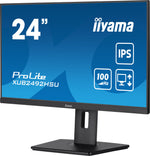 iiyama XUB2492HSU-B6 computer monitor 60,5 cm (23.8") 1920 x 1080 Pixels Full HD LED Zwart