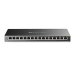 TP-Link TL-SG116E Unmanaged L2 Gigabit Ethernet (10/100/1000) Zwart