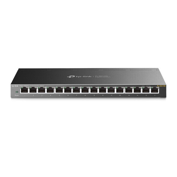 TP-Link TL-SG116E Unmanaged L2 Gigabit Ethernet (10/100/1000) Zwart