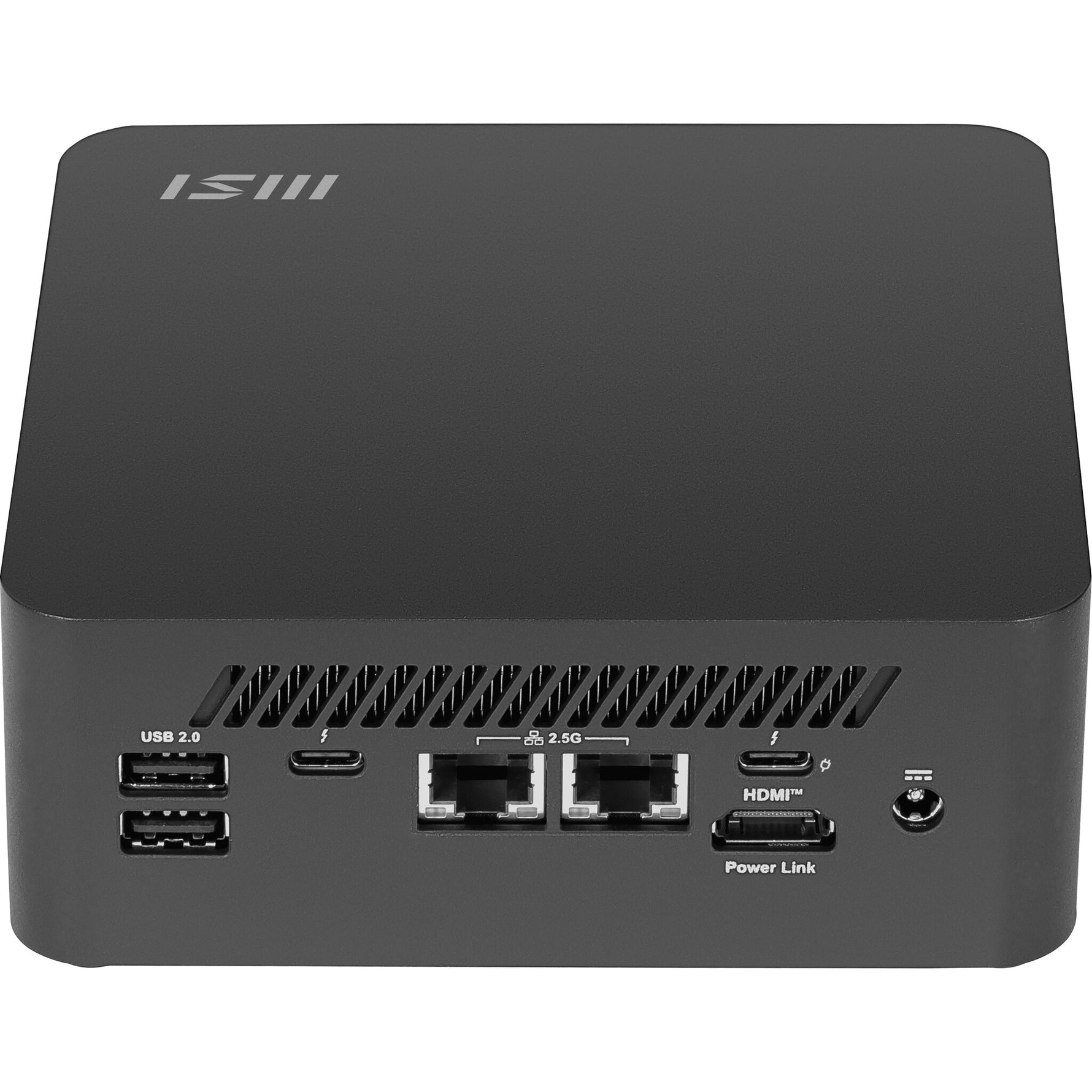 MSI Cubi NUC AI+ 2MG-001EU Copilot+ PC Intel Core Ultra 7 258V 32 GB LPDDR5x-SDRAM 1 TB SSD Windows 11 Pro Mini PC Zwart