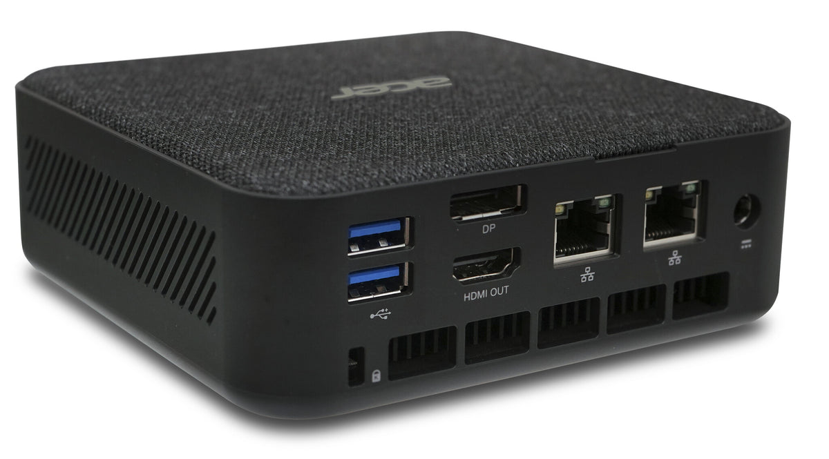 Acer Revo Box RB102 R5710 AMD Ryzen™ 5 7430U 16 GB DDR5-SDRAM 512 GB SSD Windows 11 Home Mini PC Zwart