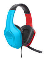 Trust GXT 416S Zirox Headset Bedraad Hoofdband Gamen Zwart, Cyaan, Rood